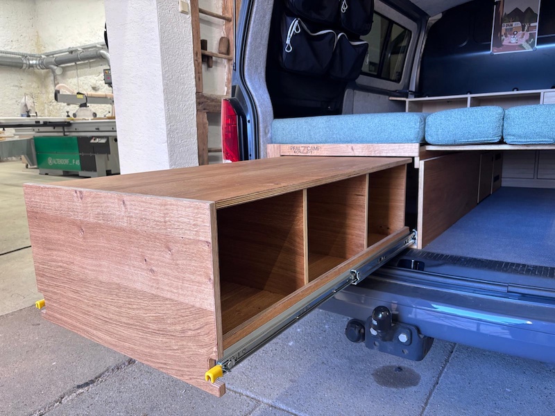 VW T6 Innenausbau-Erweiterung Pfalzcamp-Konzept