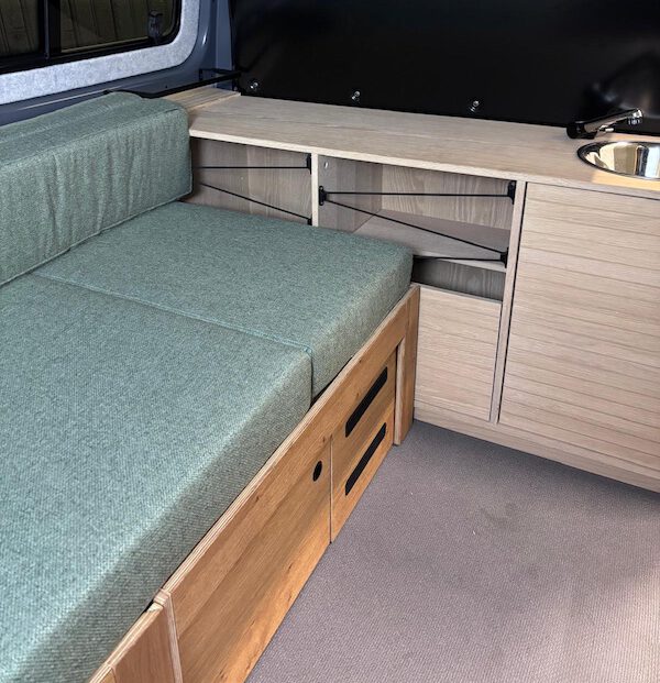 VW T6 Innenausbau-Erweiterung Pfalzcamp-Konzept