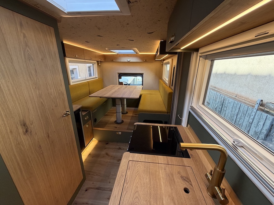 Wohnkabine Innenausbau Pfalzcamp-Konzept Steyr Wohnmobil